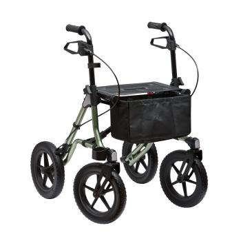 Rollator TAiMA XC PU-bereift, oasisgrün-metallic